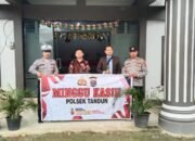 Berikan Rasa Aman dan Nyaman Saat Beribadah, Polsek Tandun Gelar Patroli Minggu Kasih