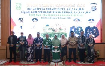 Malam Pisah Sambut Kapolres, Bupati Siak Harap Kolaborasi dan Koordinasi Tetap Terjaga