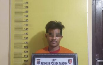 Gagalkan Transaksi Narkotika, Unit Reskrim Polsek Tandun Tangkap Seorang Pemuda dan Amankan Dua Paket Sabu
