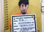 Satreskrim Polres Kampar Tangkap Residivis Pelaku Curat! Begini Kronologinya