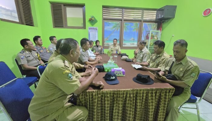 Antisipasi Bencana Galian Tanah Tradisional Polres Magetan Gelar Rakor dengan Kepala Desa