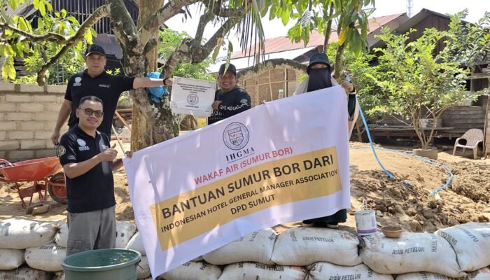 IHGMA DPD Sumut Salurkan Bantuan Kemanusiaan dan Sumur Bor untuk Korban Bencana Sibolga–Tapanuli Tengah