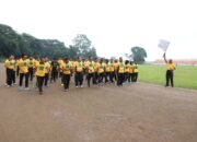 Jaga Fisik Tetap Prima, Seluruh Personel Polres Magetan Ikuti TKJ Semester I 2026