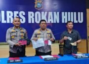 Polres Rokan Hulu Gelar Press Release Pengungkapan Dugaan Tindak Pidana Narkotika di Kecamatan Ujung Batu