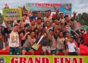 Pedex Mania FC Juara Kapolres Cup 2025, Kapolres Rohul Resmi Tutup Turnamen Sepak Bola Bergengsi