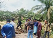 Renovasi Jembatan Hari Kedua, Warga Turut Gotong Royong di Rawang Air Putih dan Buatan I