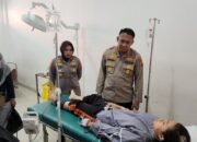 Lantai Dua Tangsi Belanda Runtuh, Polres Siak Gerak Cepat Amankan TKP dan Evakuasi Korban