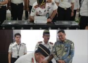 Kalapas Pasir Pangarayan Ikuti Penandatanganan Komitmen Bersama di Kanwil Ditjenpas Riau