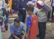 Polisi Berbagi Kasih, Bantu Seragam Kepada Warga Kurang Mampu di Dumai