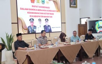 Forkopimda Magetan Perkuat Sinergi, Gelar Rakor Jaga Kondusifitas Kamtibmas Terkait Perguruan Silat