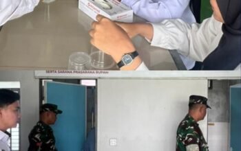 Dukung 15 Program Aksi Kemenimipas, Lapas Pasir Pangarayan Gelar Razia Gabungan dan Tes Urine Bersama TNI