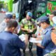 Cegah Laka Lantas, Polres Magetan Gelar Ramp Check Bus dan Tes Urine Pengemudi Di Terminal Maospati