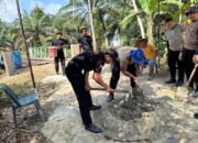 Renovasi Dua Jembatan Merah Putih Presisi Polda Riau di Siak Capai 95 Persen