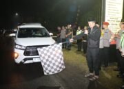 Kapolres Magetan Lepas Rombongan Jamaah NU Magetan Hadiri Mujahadah Kubro 1 Abad Masehi NU di Kota Malang