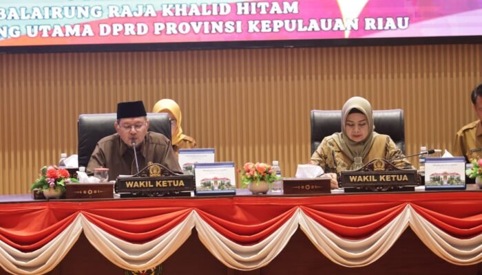 DPRD Kepri Tetapkan Pansus RTRW, Susunan Lengkap Diumumkan di Paripurna