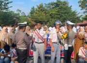 Police Go To School, Satlantas Polres Siak Edukasi Tertib Lalu Lintas di SMKN 1 Perawang