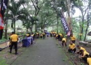 Polres Madiun Gelar Kerja Bakti Serentak Dukung Gerakan Indonesia Asri di Wisata Wahana Grape