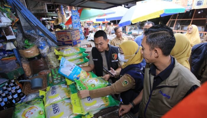 Jelang Ramadhan 1447 H, Satgas Pangan Polres Madiun Pastikan Stok Bahan Pokok Aman di Pasar Caruban
