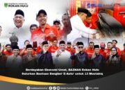 Berdayakan Ekonomi Umat, BAZNAS Rokan Hulu Salurkan Bantuan Bengkel ‘Z-Auto’ untuk 13 Mustahiq