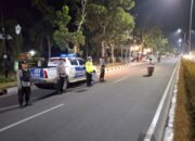 Blue Light Patrol Polres Siak Sasar Titik Rawan, Cegah Laka dan C3 di Malam Hari