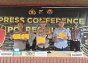 Polres Dumai Gagalkan Peredaran 1,05 Kg Sabu, Dua Kurir Ditangkap