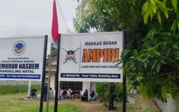 Peresmian DPD Gemuruh NasDem Madina Jadi Momentum Perjuangan Hak Buruh Lokal