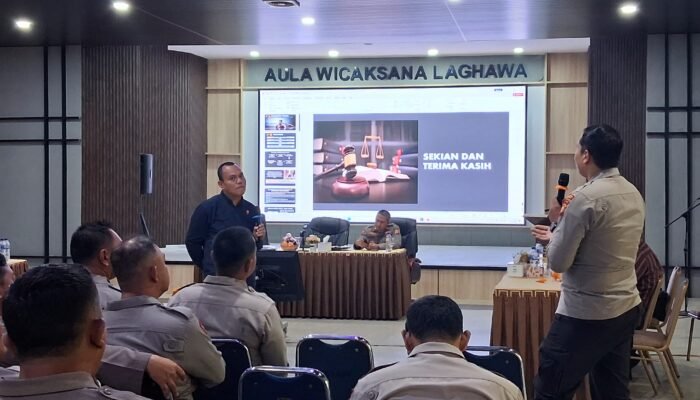 Polres Dumai Gelar Sosialisasi KUHP Dan KUHAP Baru, Ajak Personil Sinergikan Implementasi