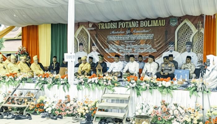 Sambut Ramadhan 1447 H, LAMR Dan Pemkab Rohul Gelar Tradisi Adat Potang Bolimau.