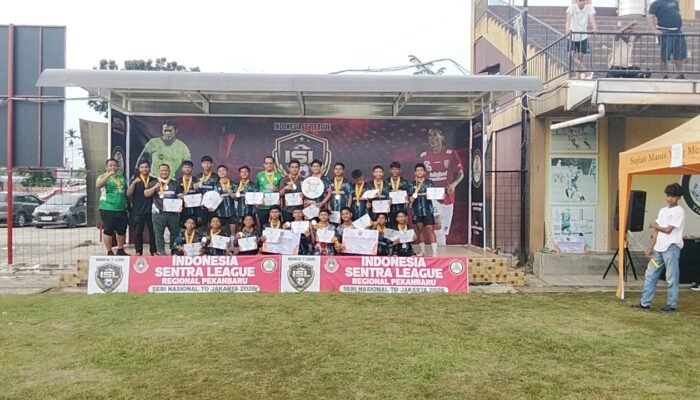 Rokan Hulu FC U-15 Raih Juara II di Indonesia Sentra League, Bukti Potensi Besar Atlet Muda Rohul