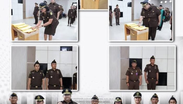 Kajari Rokan Hulu Lantik Dua Pejabat Baru, Integritas dan Profesionalisme Jadi Prioritas