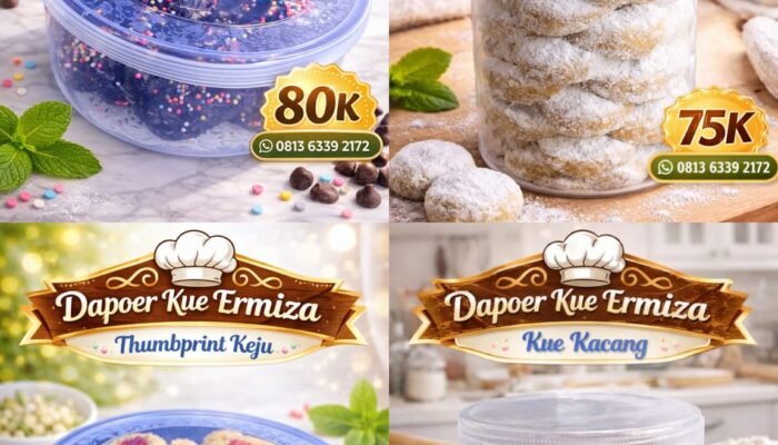 UMKM Rohul Bangkit! Dapoer Kue Ermiza Buka Pre-Order Kue Lebaran, Tutup H-7 Idulfitri