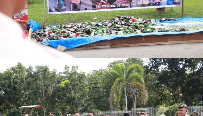 Sinergi Forkopimda: Kalapas Pasir Pangarayan Hadiri Pemusnahan Barang Bukti Hasil Penegakan Perda 2025