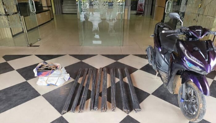 Bobol Gudang Bangunan , Polres Rohul Amankan Tiga Pemuda Pelaku Pencurian