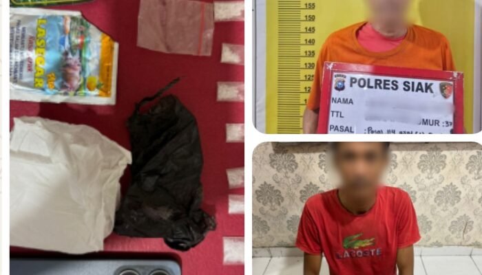 Satresnarkoba Polres Siak Ringkus Bandar Sabu 4,69 Gram di Suak Lanjut