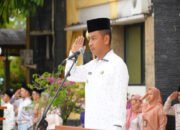 Awal Tahun 2026, Bupati Kampar Ahmad Yuzar Pimpin Apel Gabungan Dilingkungan Pemkab Kampar