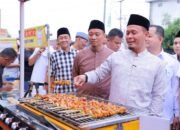Walikota dan Wawako Pekanbaru Kunjungi Pasar Ramadhan di WR Supratman