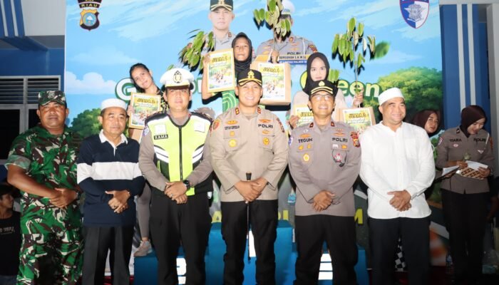 Balap Lari “Go Sprint Go Green”, Cara Humanis Polres Siak Cegah Balap Liar di Bulan Suci Ramadhan 1447 H