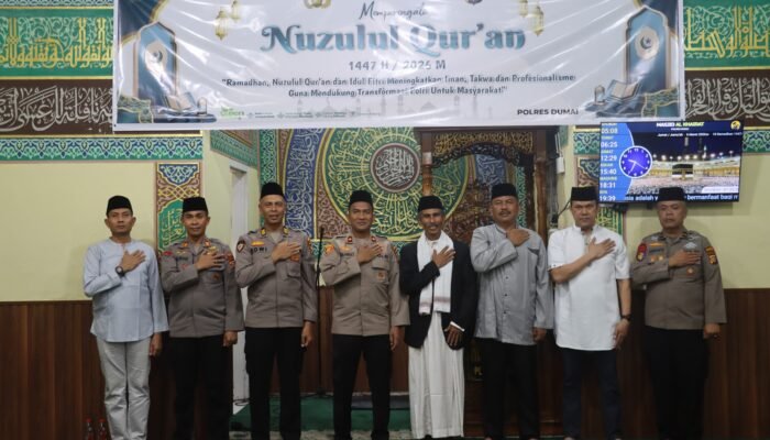 Polres Dumai Memperingati Nuzulul Qur’an 1447 H, Dorong Personil Lebih Religius dan Profesional