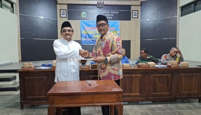 Musdes PAK APBDes Kedungpanji 2025: ADD Turun, Dana Desa Tetap, Bagi Hasil Pajak Naik