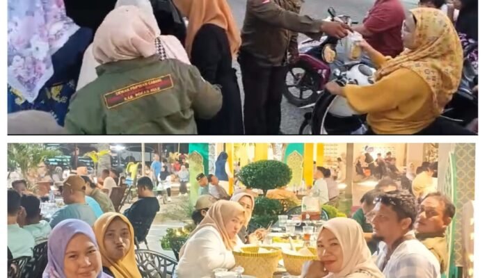 DPC AKPERSI Rohul Bagi Bagi Takjil Dan Buka Puasa Bersama 
