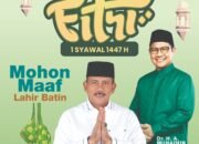 Anggota DPRD Riau dari PKB Muhtarom Sampaikan Ucapan Idul Fitri 1447 H, Ajak Masyarakat Pererat Silaturahmi