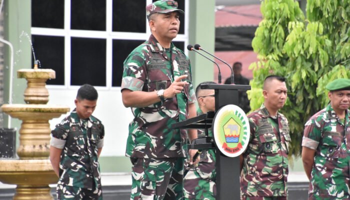 Jelang Idulfitri, Brigjen TNI Dr. Agustatius Sitepu Minta Prajurit Intensif Pantau Wilayah