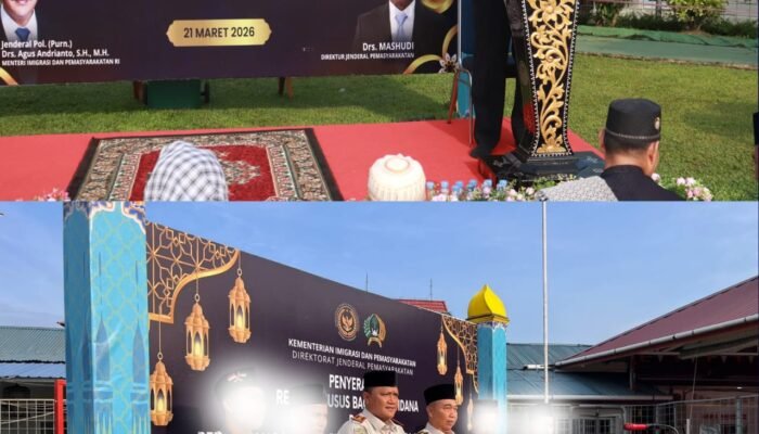 815 Warga Binaan Lapas Pasir Pangarayan Terima Remisi Idul Fitri, Diserahkan Usai Shalat Id