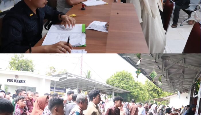 Hari Pertama Kunjungan Idul Fitri 1447 H, Lapas Pasir Pangarayan Dipadati Keluarga Warga Binaan