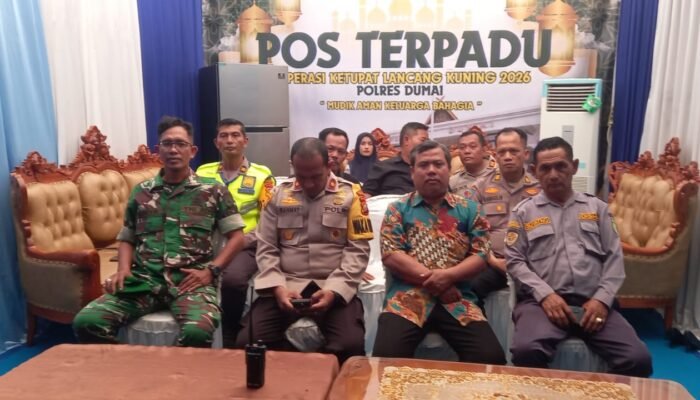 Polres Dumai Ikuti Anev Ops Ketupat 2026, Kapolri Tekankan Strategi Proaktif Berbasis Data