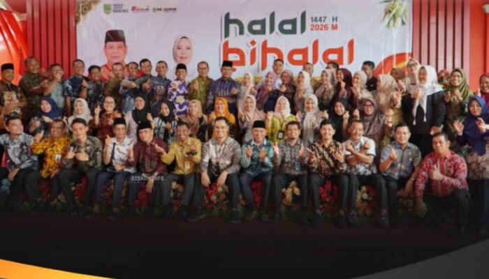 Halal Bihalal Pemerintah Kabupaten Rokan Hulu di Rumah Dinas Wakil Bupati
