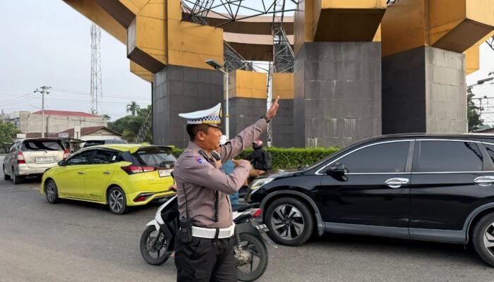 Tanpa Kemacetan dan Laka Menonjol, Polres Kuansing Sukses Amankan Arus Lebaran 2026