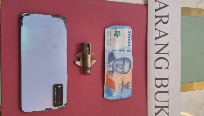 Bobol Rumah Warga Saat Lebaran, Pelaku Pencurian Berhasil Diringkus Polsek Tambusai Utara