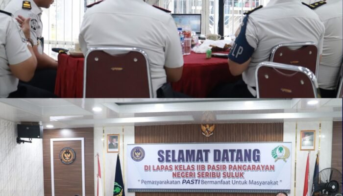Pererat Silaturahmi Idul Fitri 1447 H, Jajaran Lapas Pasir Pangarayan Komitmen Teruskan Semangat Kebersamaan Menteri Imipas