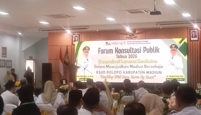 Suara Masyarakat Jadi Denyut Perubahan, RSUD Dolopo Gelar Forum Konsultasi Publik 2026 untuk Benahi Layanan Kesehatan